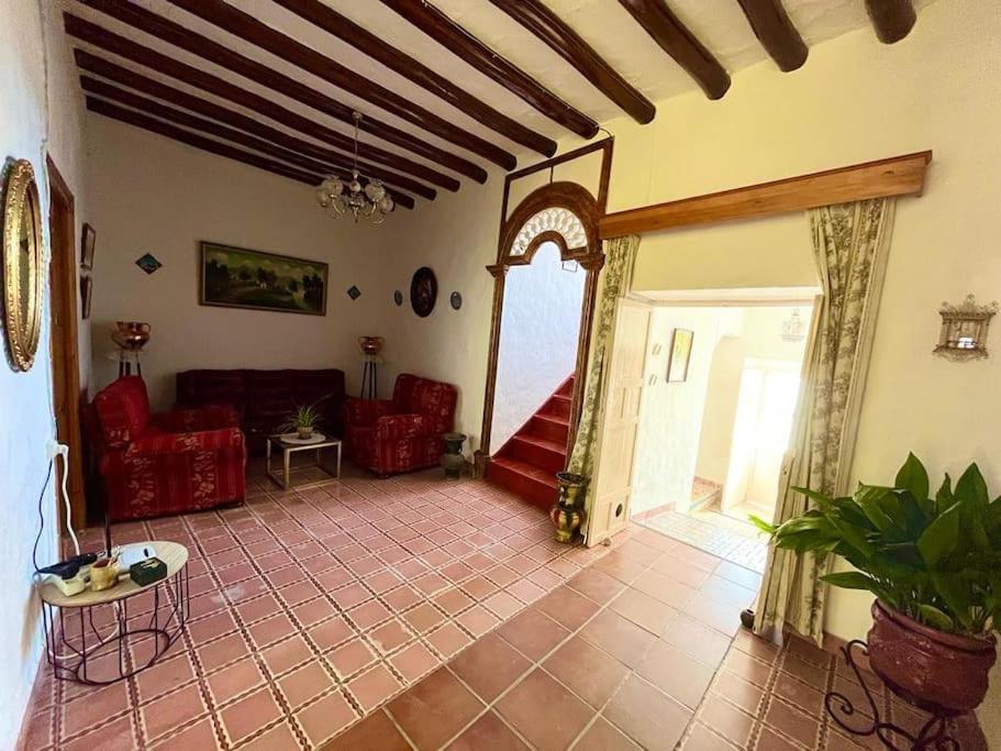 Casa Bejar, Tranquila Casa Con Chimenea, Patios, Junto A La Piscina Villa Canete la Real Luaran gambar